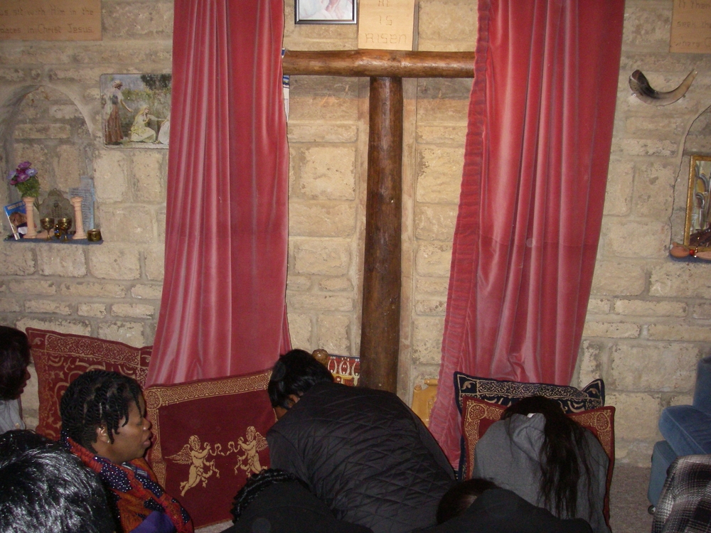 Worship in Holy of Holies